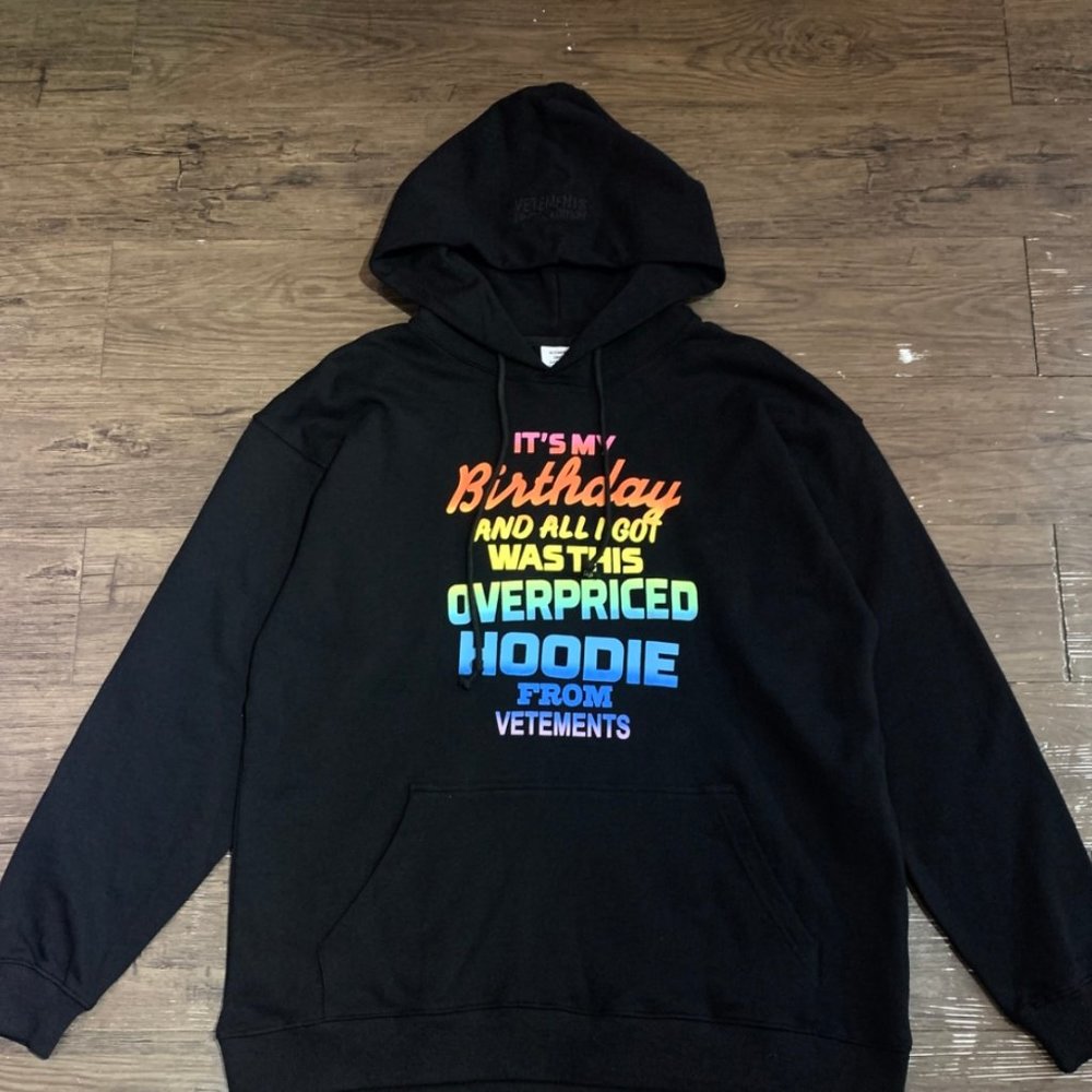 vetements oversized hoodie